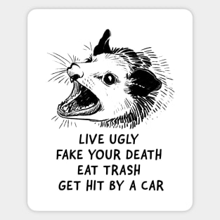 OPOSSUM QUOTES - FUNNY SAYING GIFT IDEA Magnet